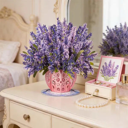 🌸3D Pop-Up Flower Bouquet Card – A Timeless Keepsake for Every Occasion 💖