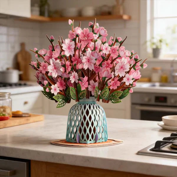 🌸3D Pop-Up Flower Bouquet Card – A Timeless Keepsake for Every Occasion 💖