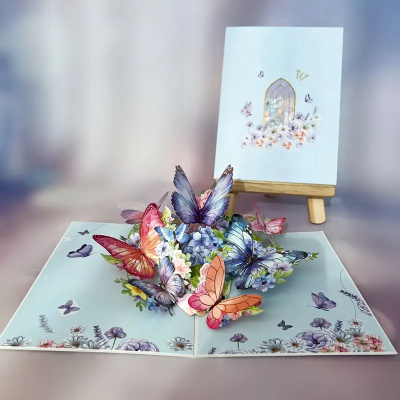 🌸3D Pop-Up Flower Bouquet Card – A Timeless Keepsake for Every Occasion 💖
