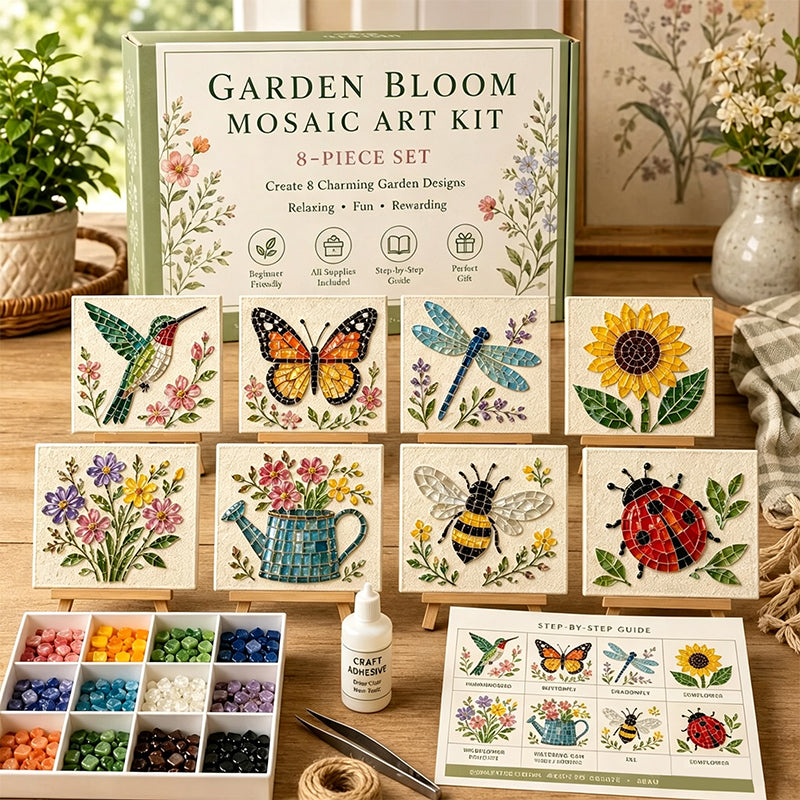 Create Beautiful Mosaic Art—No Experience Needed