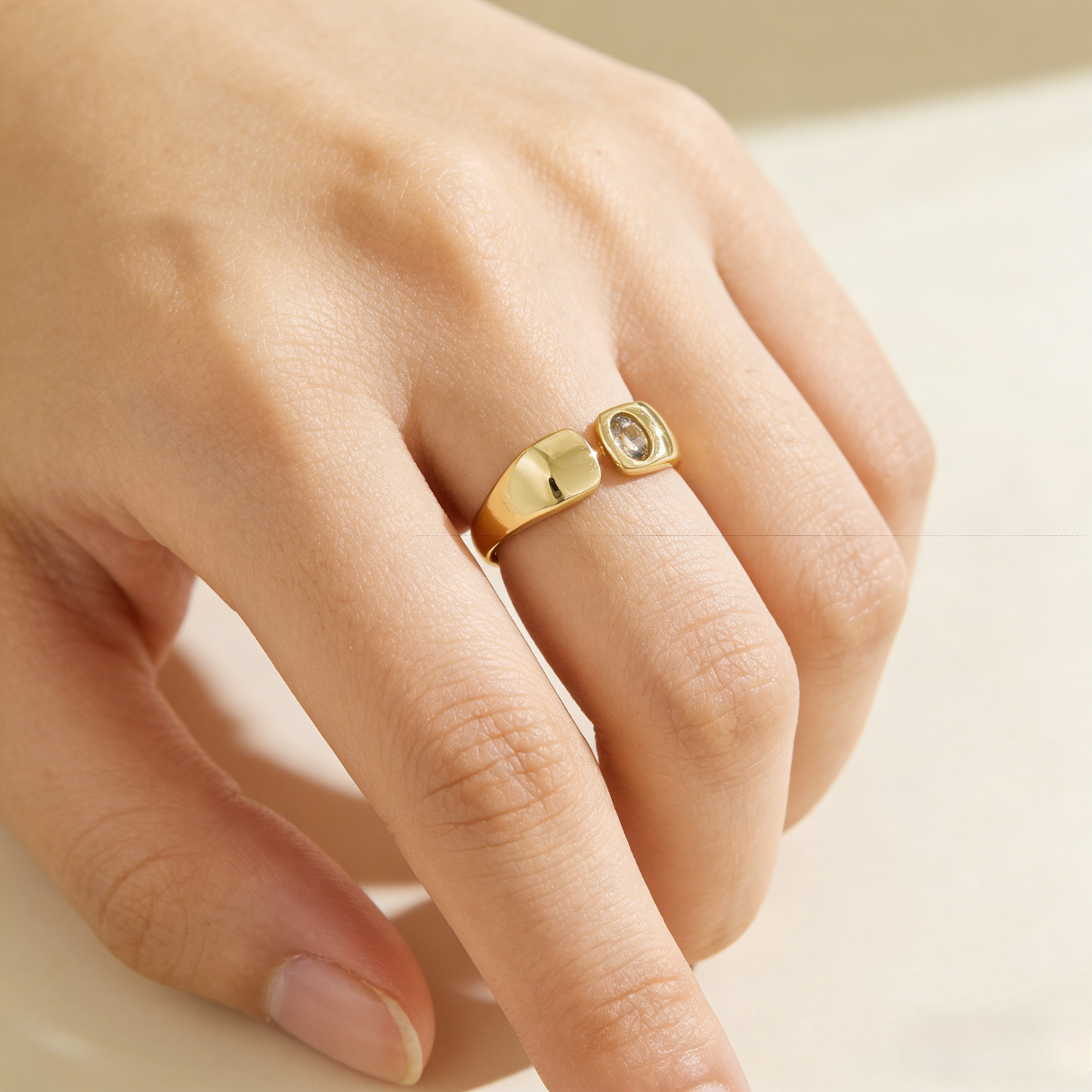 Geometric Open Ring