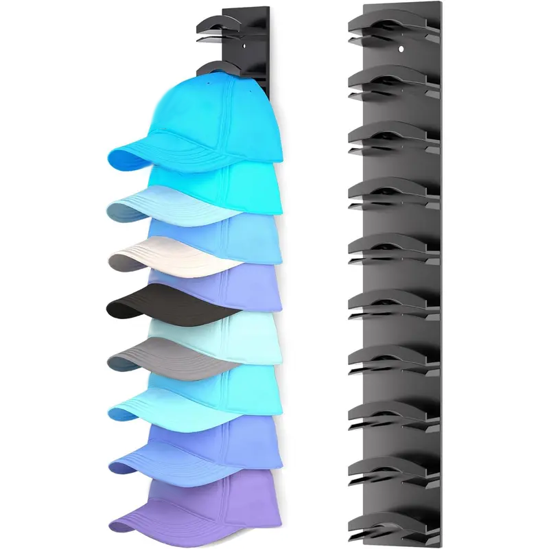 ✨[BOGO Deal] No-Drill Baseball Cap Organizer for Closet & Wall