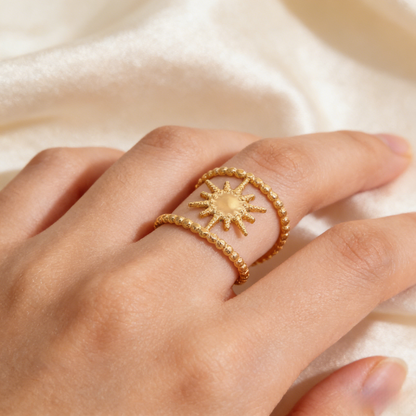 Sunflower Open Ring