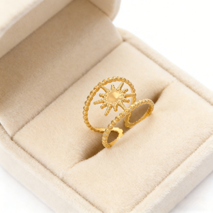 Sunflower Open Ring