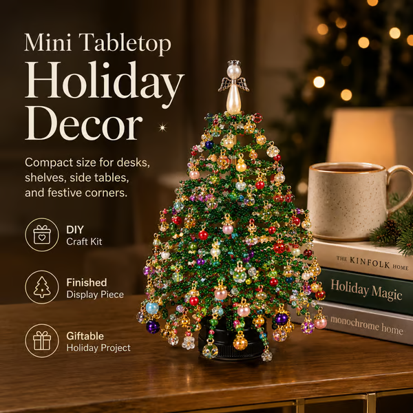 🔥Last Day 50% OFF - 🎄✨DIY Your Own Light-Up Crystal Tree for Your Desk!🎅