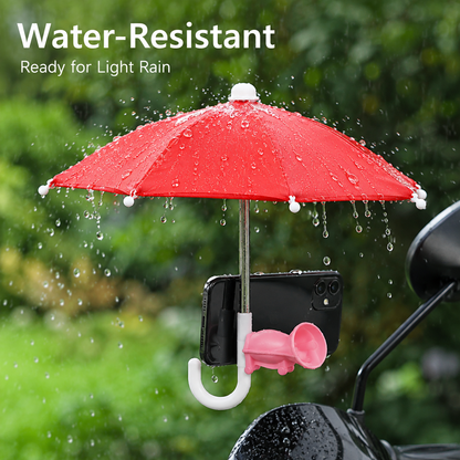 Mini Phone Umbrella Shade – Sun & Rain Protection for Smartphones