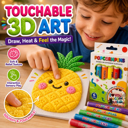 🔥Last Day! Save 50% |🖍️3D Relief Art Pen – Turn Flat Drawings into Touchable 3D Art🪄