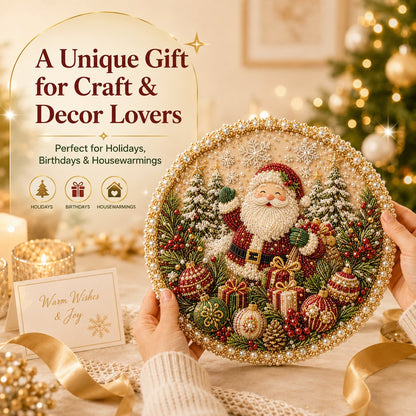 Last Day 49% OFF -  Four Seasons & Holiday Pearl Art Hanging Wreath Kit