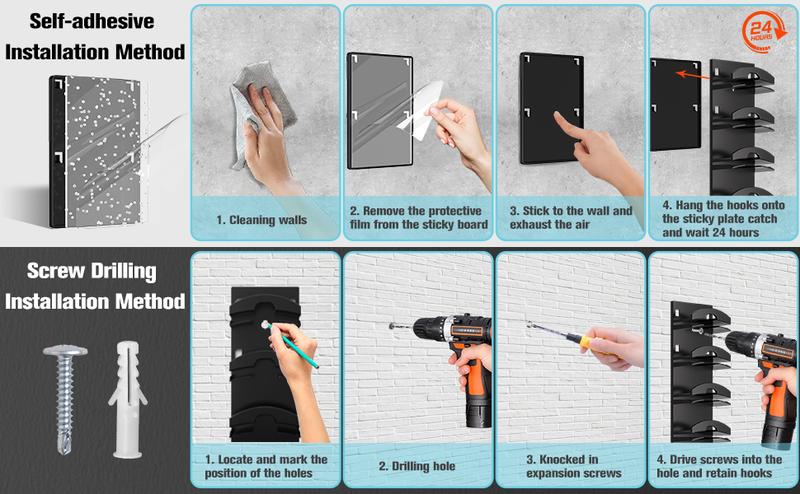 ✨[BOGO Deal] No-Drill Baseball Cap Organizer for Closet & Wall