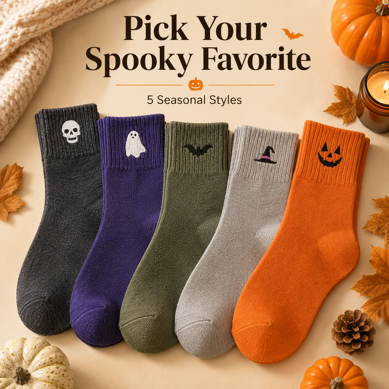 🎃Step Into Spooky Season — 👻Save 49% Today Only! ✨