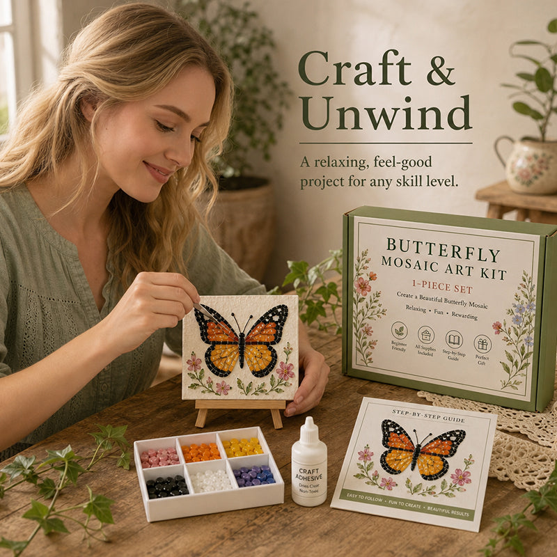 Create Beautiful Mosaic Art—No Experience Needed