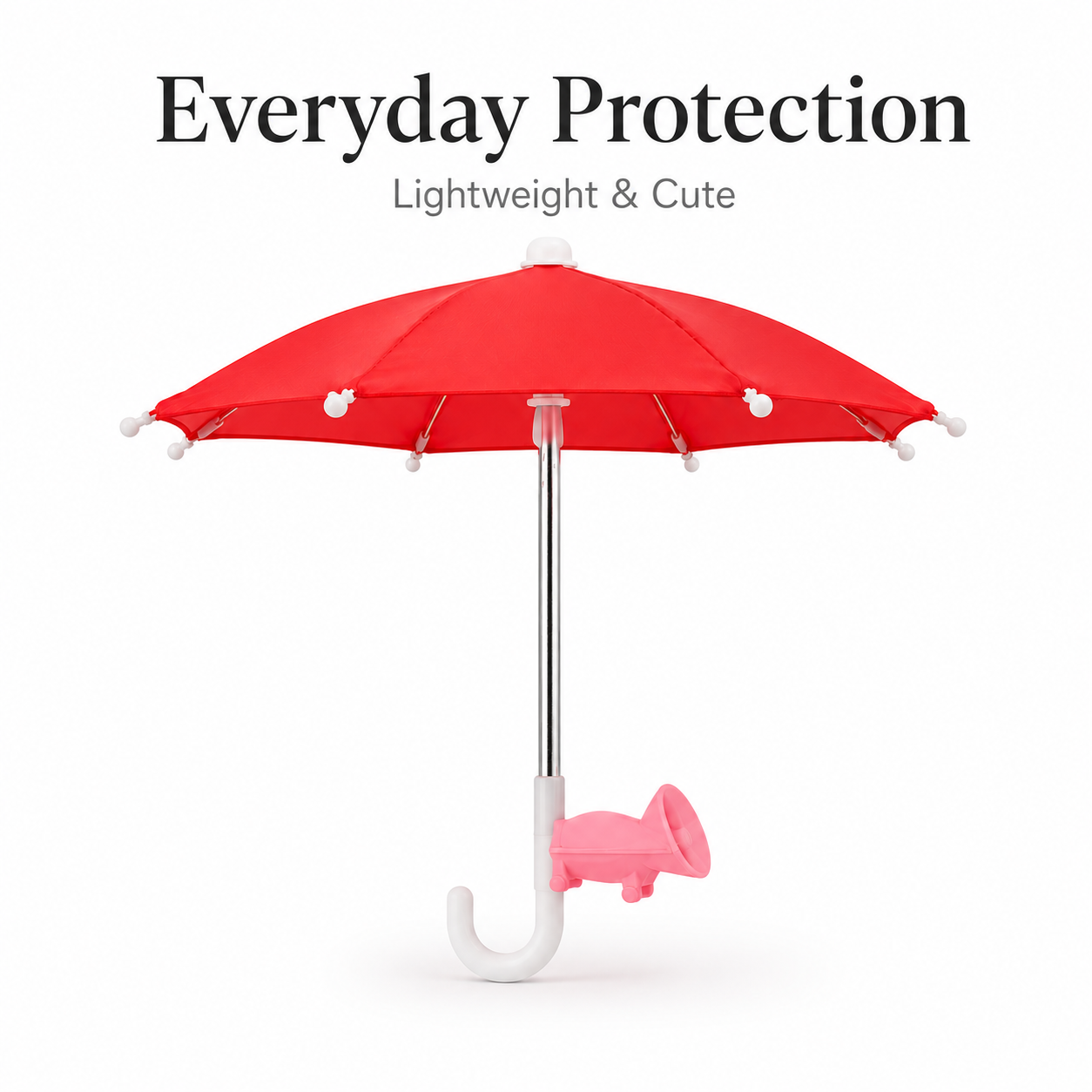 Mini Phone Umbrella Shade – Sun & Rain Protection for Smartphones