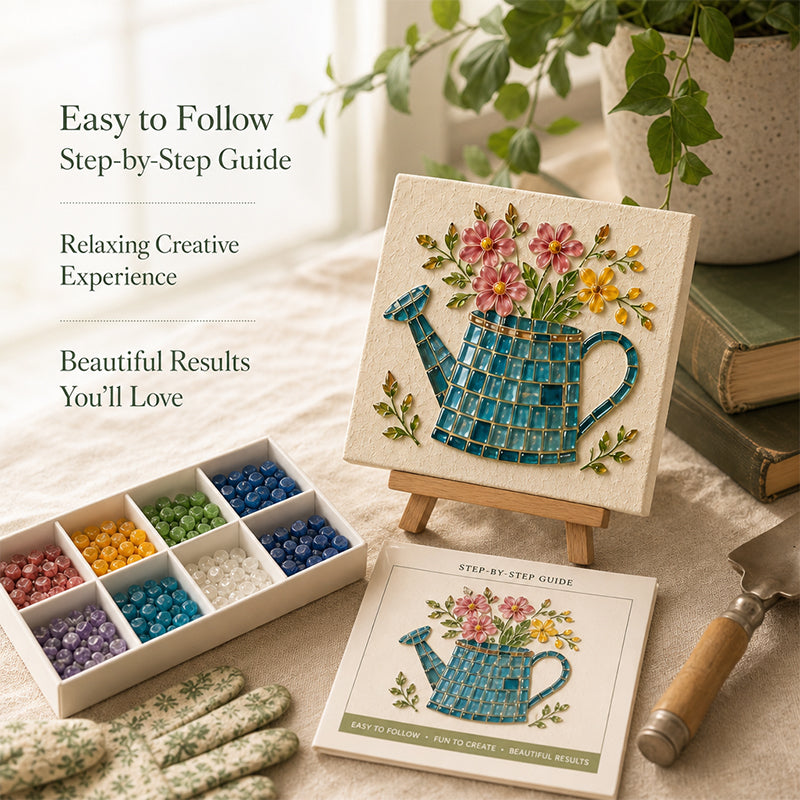 Create Beautiful Mosaic Art—No Experience Needed