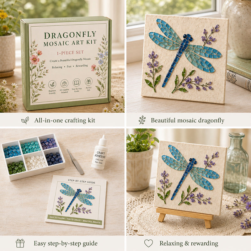 Create Beautiful Mosaic Art—No Experience Needed
