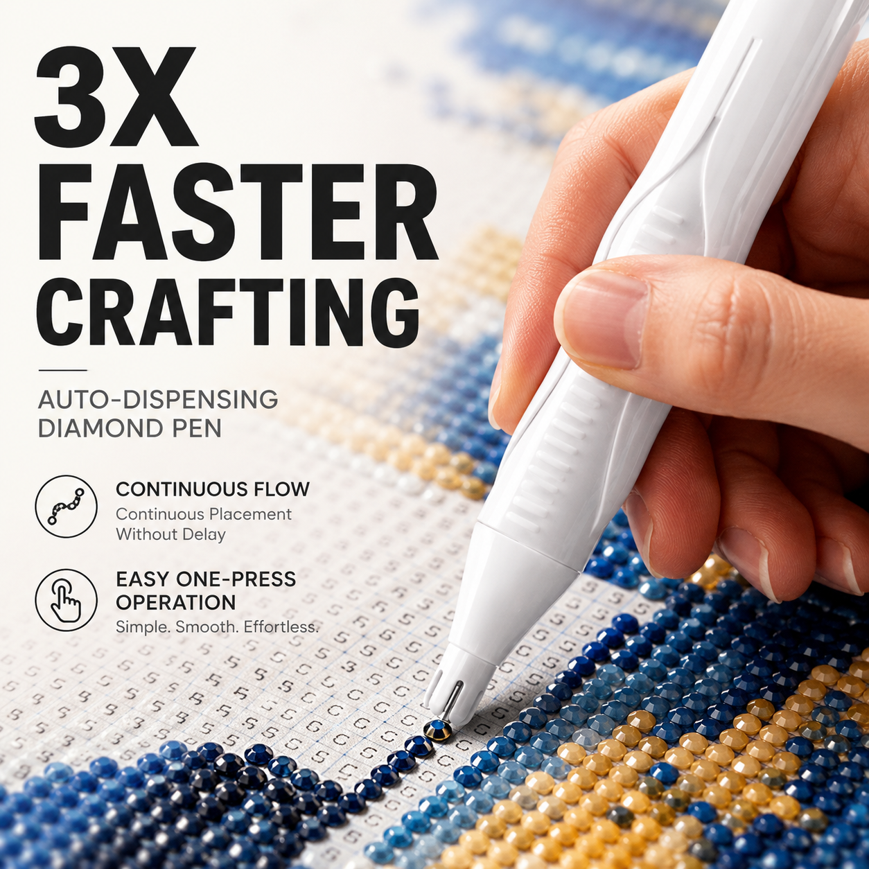 💎Automatic Diamond Painting Bead dispenser🔥 ⏰SPECIAL OFFER: BUY 1 GET 1 FREE + EXTRA 50% OFF (Today Only!)✨