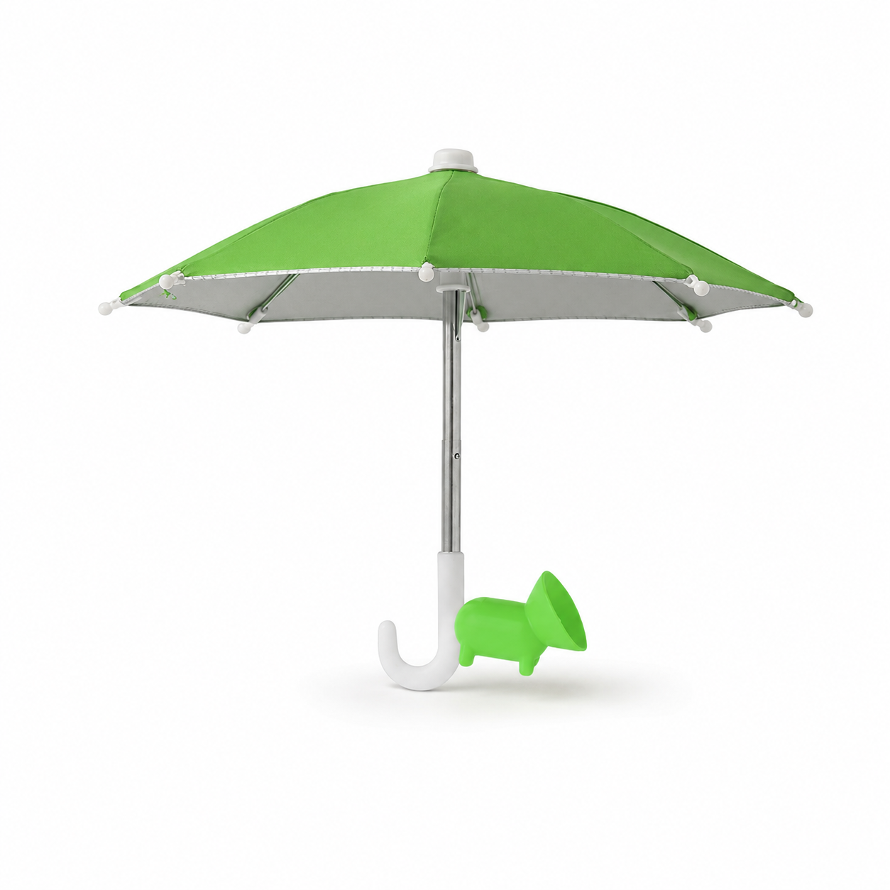 Mini Phone Umbrella Shade – Clip-On Sun Glare & Light Rain Cover
