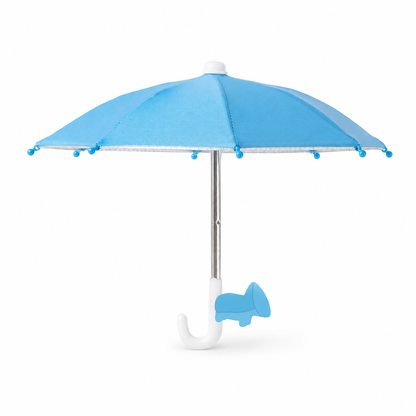 Mini Phone Umbrella Shade – Clip-On Sun Glare & Light Rain Cover