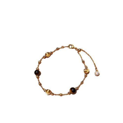 Tiger-eye stone bracelet