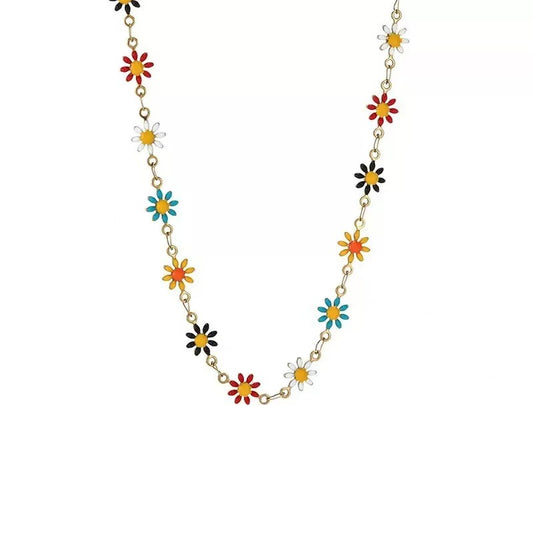 Chrysanthemum necklace