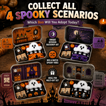 👻Adopt Your Own Pocket-Sized Ghost! ✨ The Cutest Halloween Keepsake
