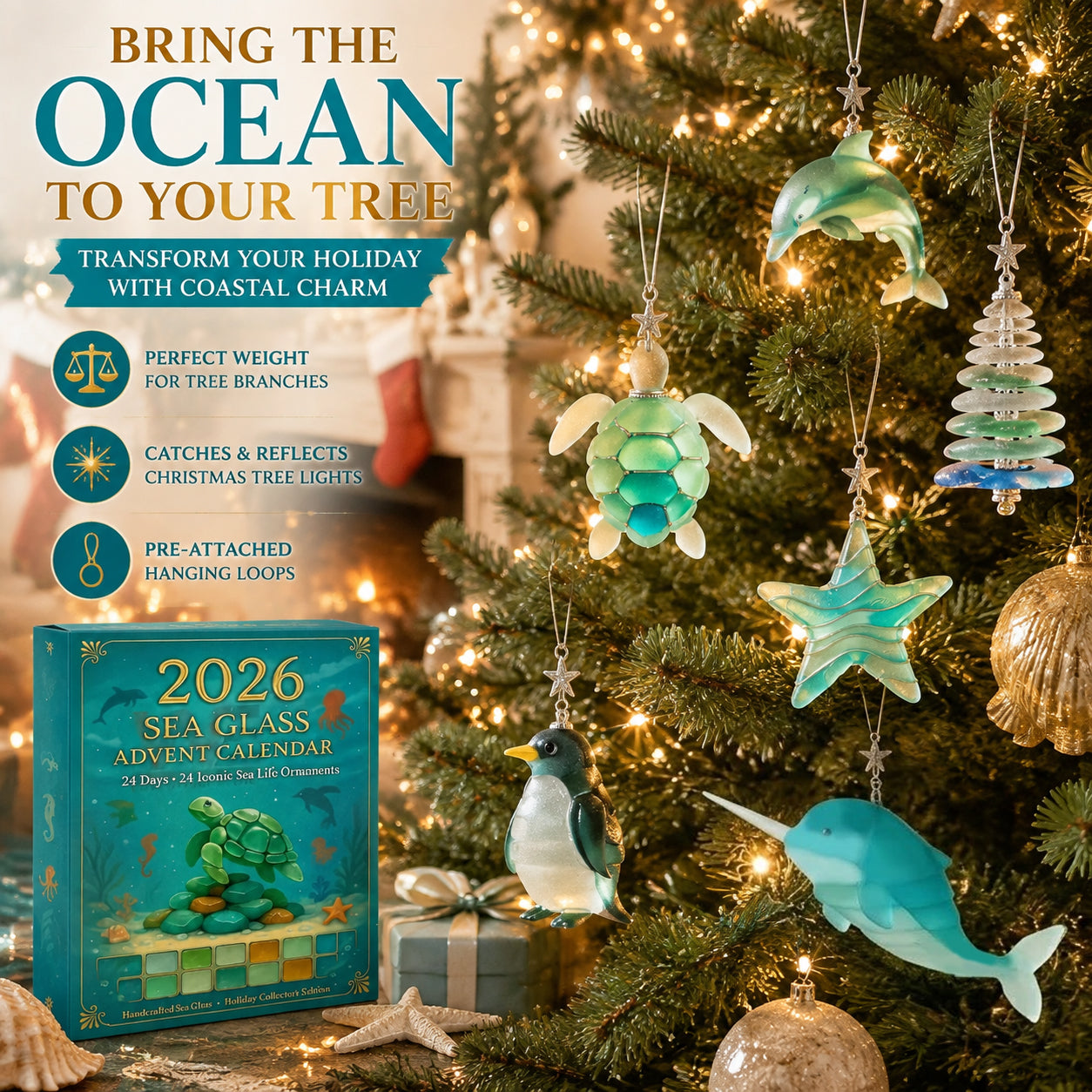 🐟The Most Thoughtful & Breathtaking Gift for Ocean Lovers 🎁（📦Buy 2 Free Shipping)