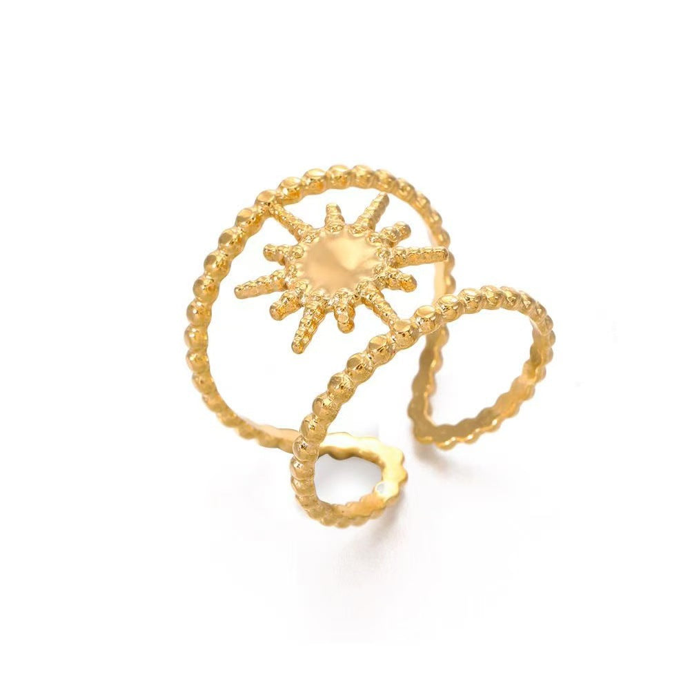 Sunflower Open Ring