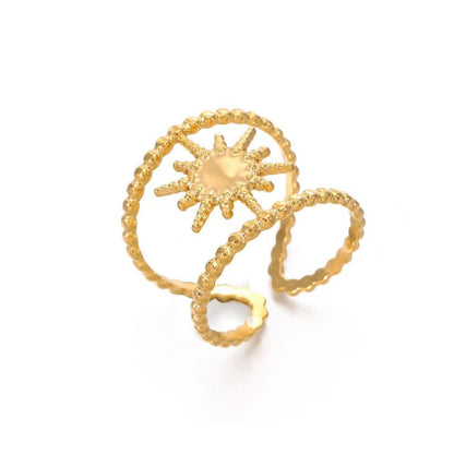 Sunflower Open Ring
