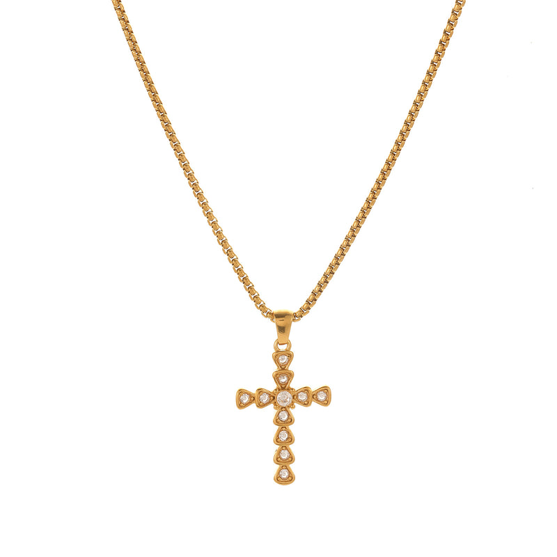 Cross pendant necklace