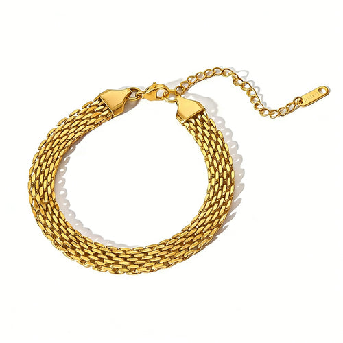 Wire mesh style bracelet