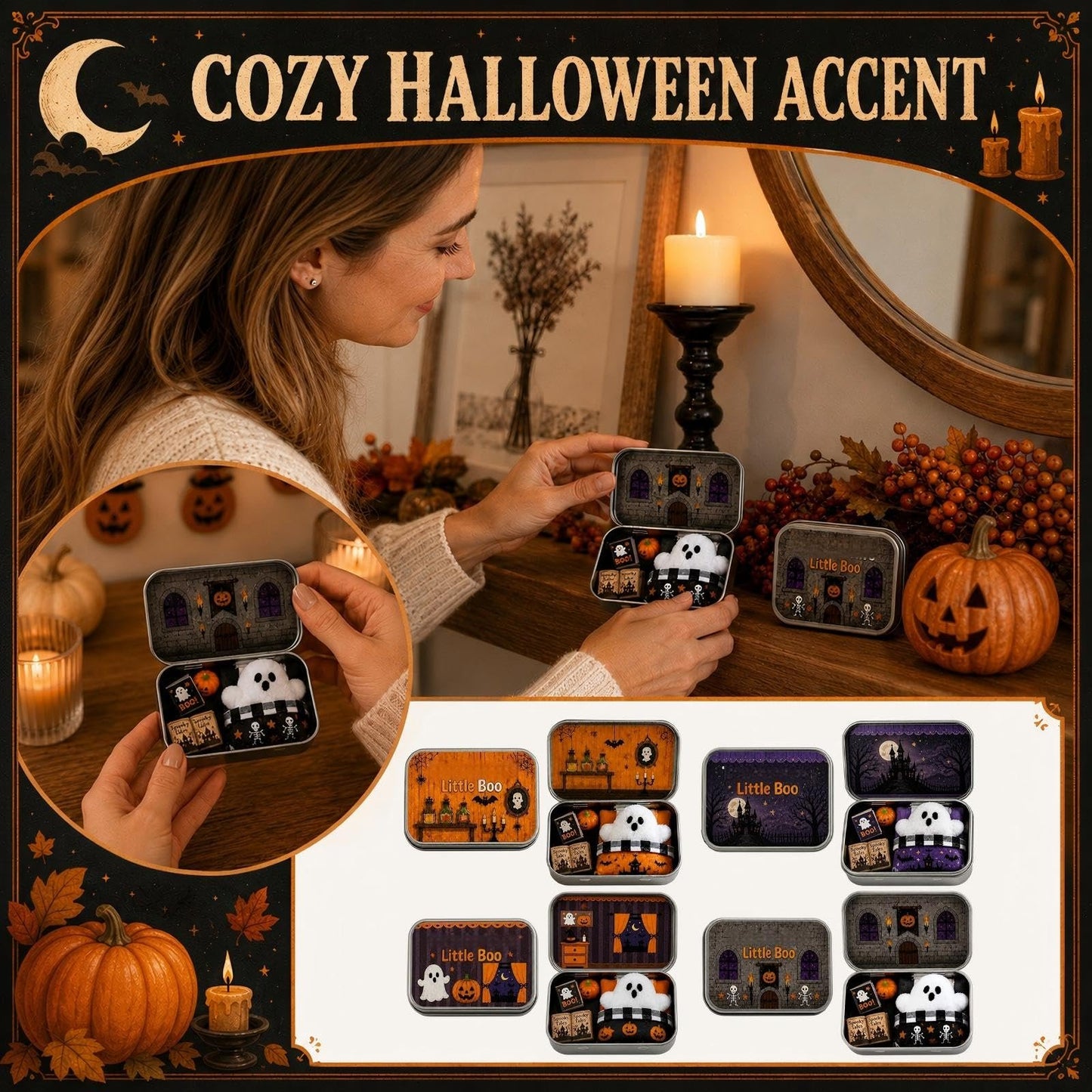 👻Adopt Your Own Pocket-Sized Ghost! ✨ The Cutest Halloween Keepsake