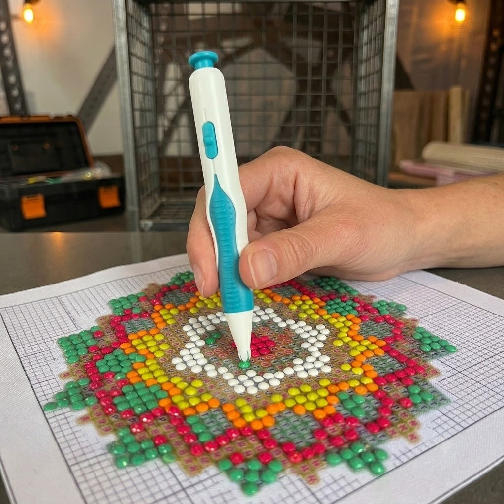 🔥Last Day 50% OFF - 💎 Automatic Diamond Painting Bead dispenser(📦Buy 2 Free Shipping)