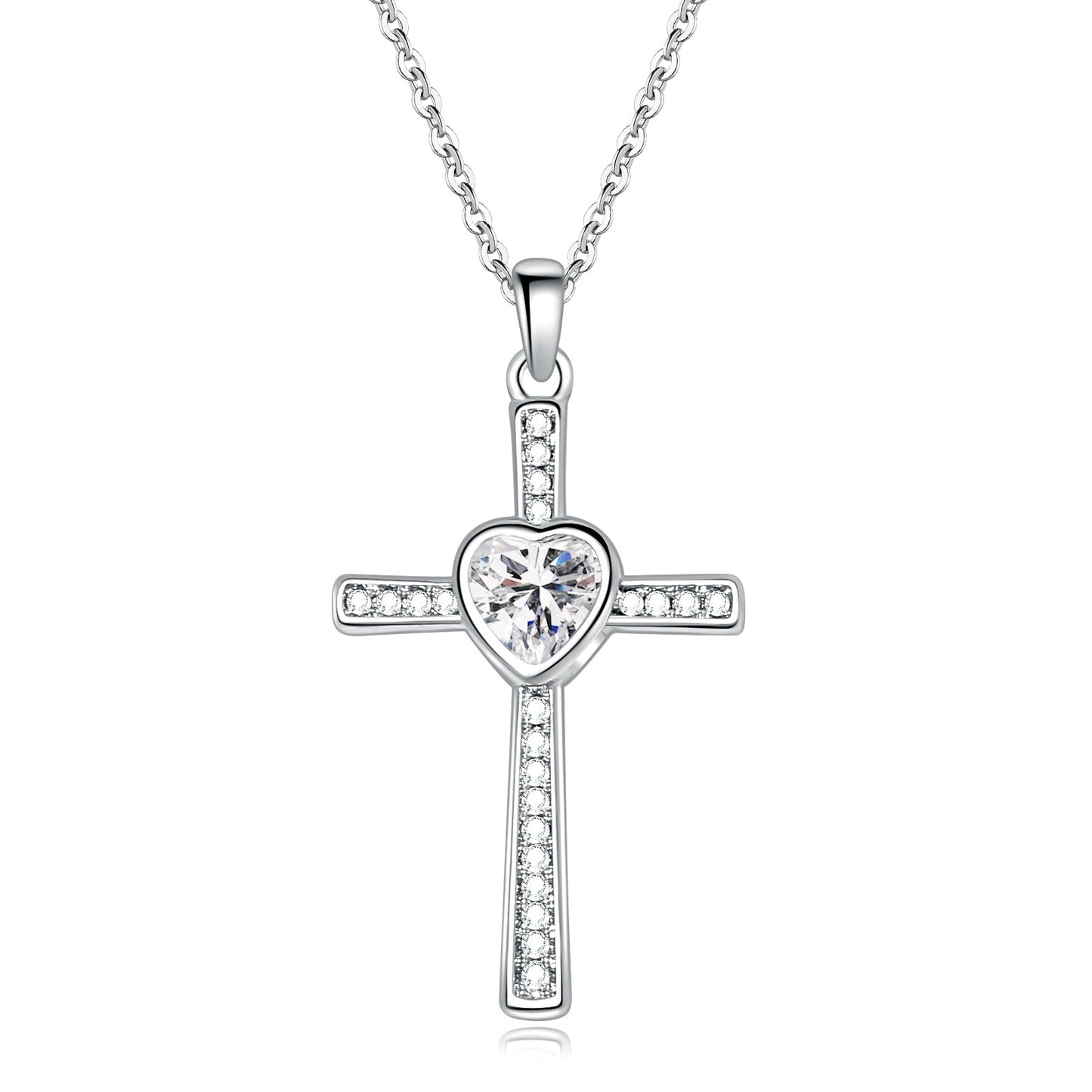 Cross pendant necklace