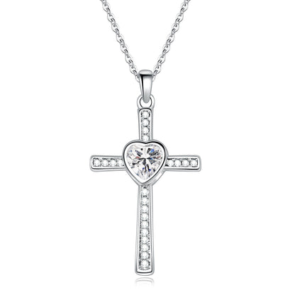 Cross pendant necklace