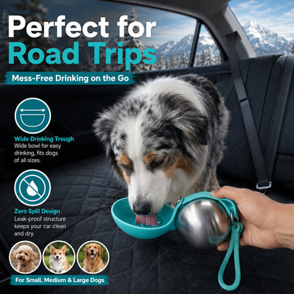 Last Day 50% OFF - 2-IN-1 TRAVEL DOG BOTTLE & BOWL