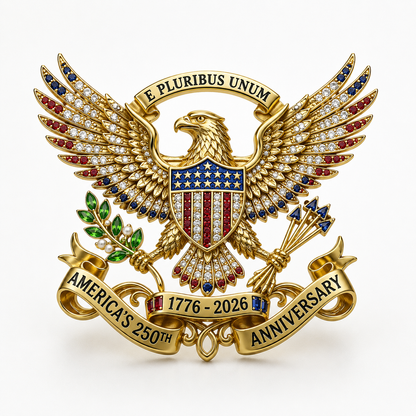 🔥🔥 Father's Day Special:US 250th Anniversary Brooch Pin