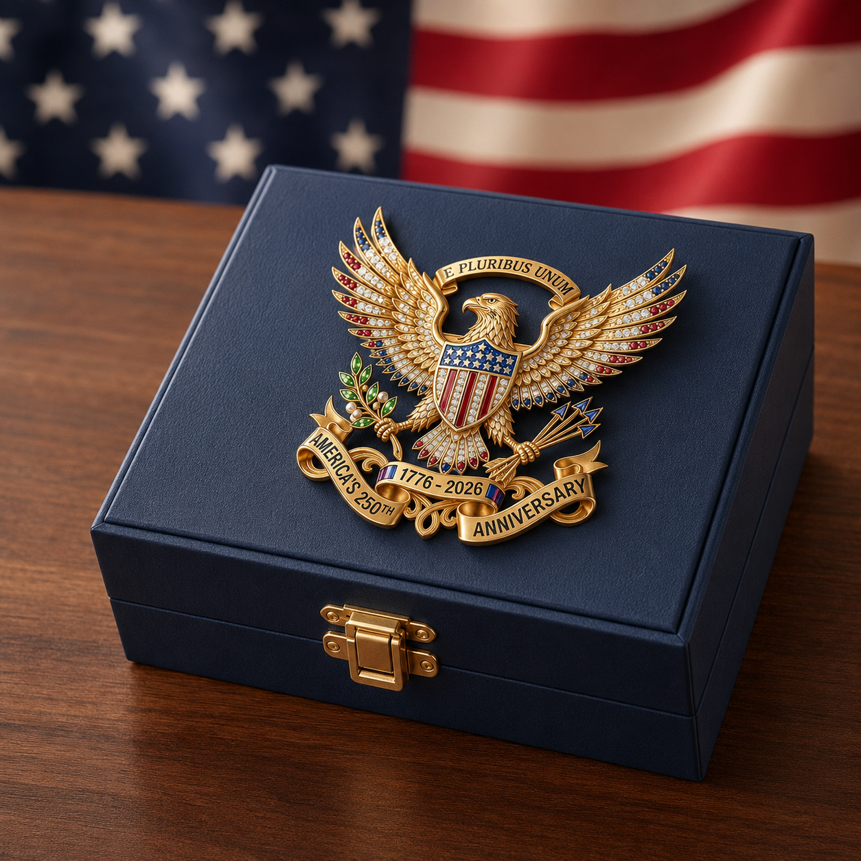 🔥🔥 Father's Day Special:US 250th Anniversary Brooch Pin