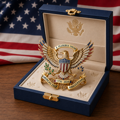🔥🔥 Father's Day Special:US 250th Anniversary Brooch Pin