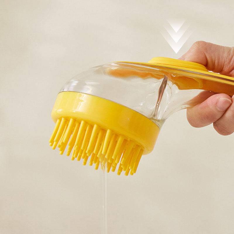 Buy 1 Get 1 Free — 2-in-1 Shampoo Dispensing Pet Bath Brush
