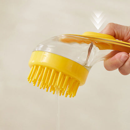 Buy 1 Get 1 Free — 2-in-1 Shampoo Dispensing Pet Bath Brush