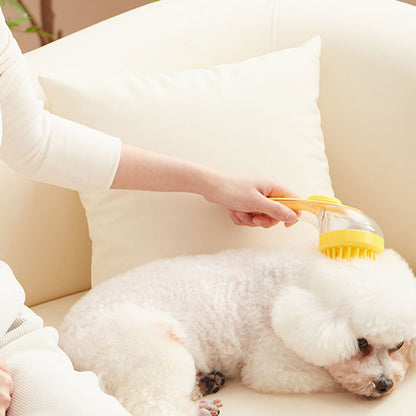 Buy 1 Get 1 Free — 2-in-1 Shampoo Dispensing Pet Bath Brush