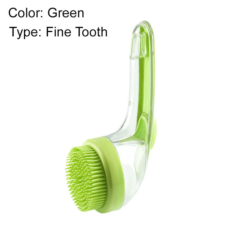 Buy 1 Get 1 Free — 2-in-1 Shampoo Dispensing Pet Bath Brush